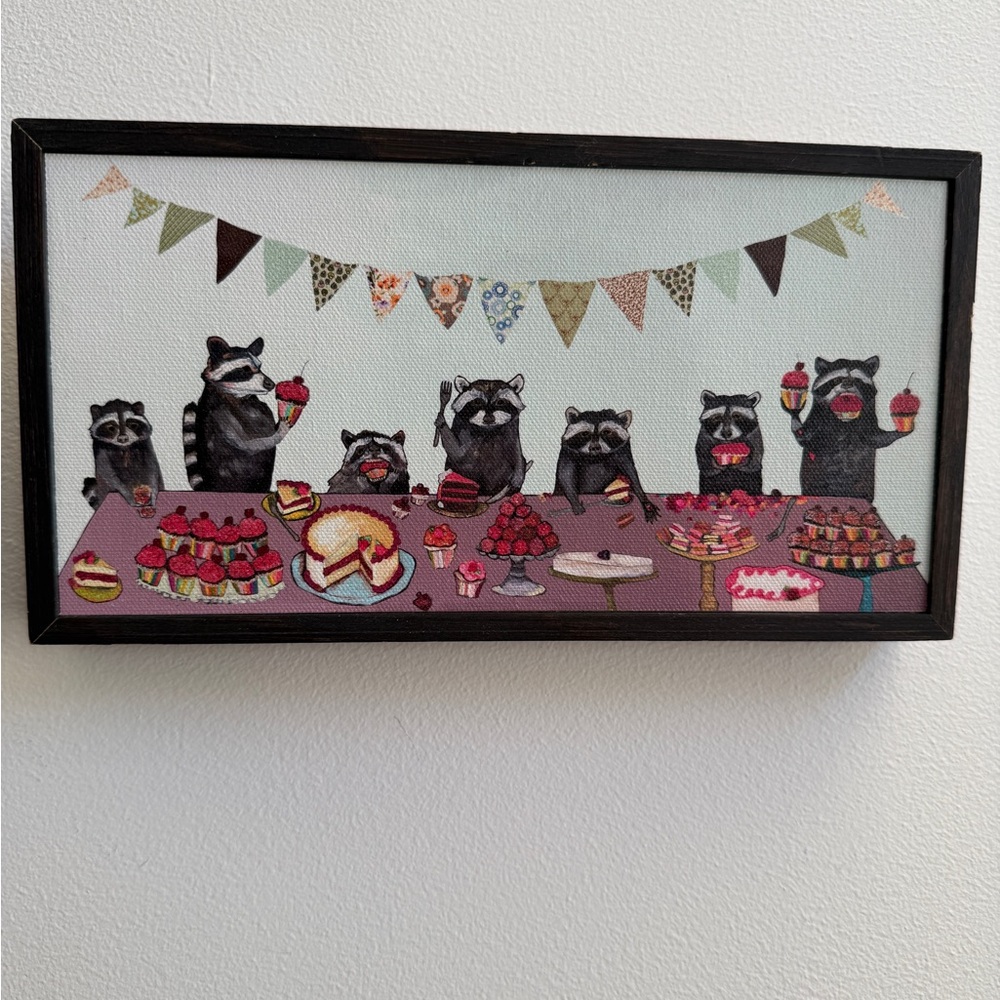 Framed cup cake party by Eli Halpin
